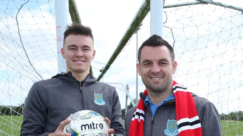 Ballymena United&rsquo;s SuperCupNI graduates Kofi Balmer and Jim Ervin are eyeing up the visit of Manchester United&rsquo;s U-23s for a Showgrounds date with the Sky Blues.&nbsp;