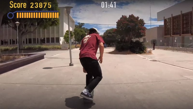‘I would really love if Tony Hawk gets to see this video,’ said Eric Ward.