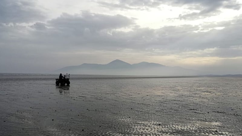 The study is examining the Newcastle to Dundrum beach system of Murlough Bay 