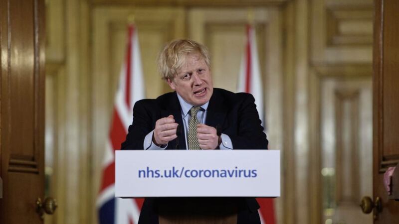 British Prime Minister Boris Johnson. Picture by Eddie Mulholland/Daily Telegraph/PA
