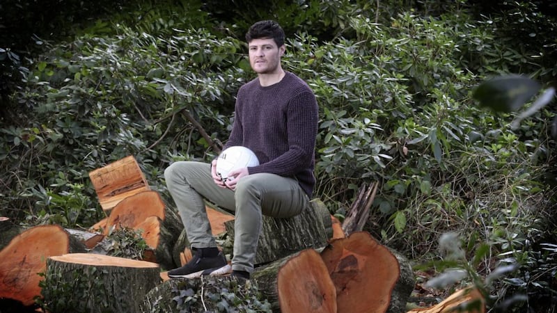 Tipped for stardom from a young age, former Down star Marty Clarke has decided to bring an end to his footballing career on medical advice. Picture by Hugh Russell 