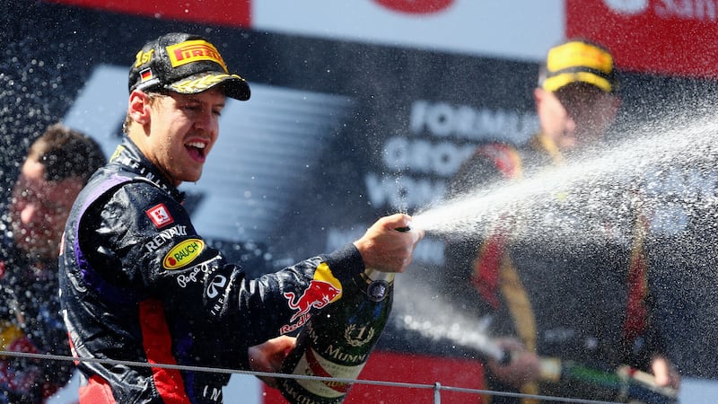 Sebastian Vettel won the German Grand Prix at the Nürburgring GP circuit in 2013. In September he will tackle the fearsome Nordschleife track at the venue in Red Bull F1 car driven by carbon-neutral 'e-fuel'