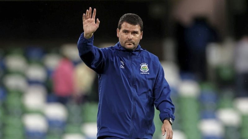 Linfield manager David Healy after the UEFA Champions League first qualifying round, second leg match at Windsor Park, Belfast. Picture date: Tuesday July 13, 2021. PA Photo. See PA Story SOCCER Linfield. Photo credit should read: Liam McBurney/PA Wire.. .RESTRICTIONS: Use subject to restrictions. Editorial use only, no commercial use without prior consent from rights holder.. 
