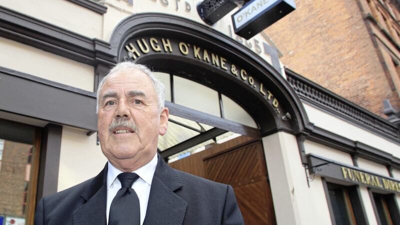 Hugh Dougal, of O&#39;Kanes Independent Family Funeral Directors, has died after a short illness. Picture by Hugh Russell 