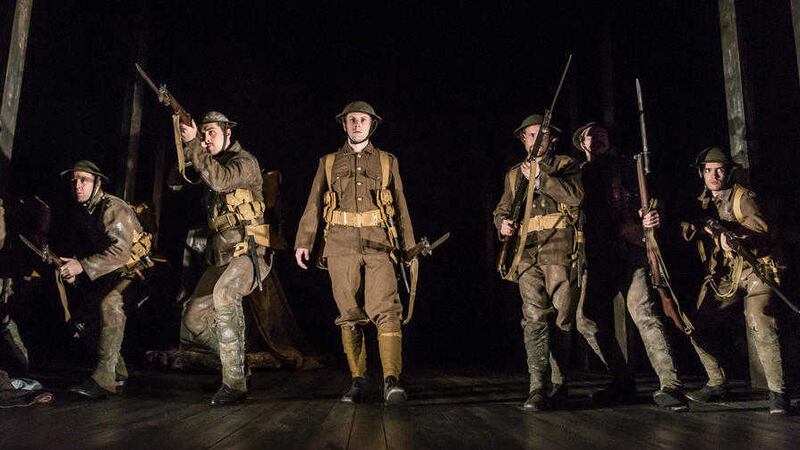A new production of Observe The Sons Of Ulster Marching Towards The Somme by Frank McGuinness is now at the Lyric theatre in Belfast 