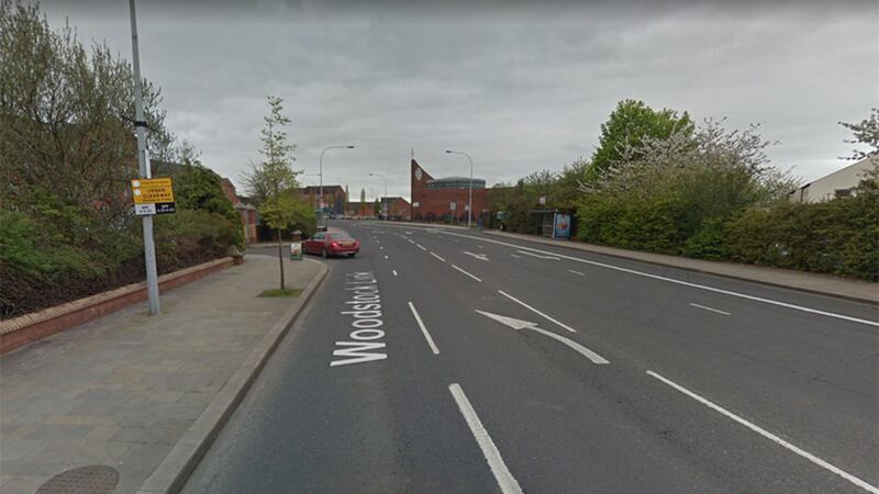 The cyclist was found on Woodstock Link in east Belfast. Picture: Google Maps