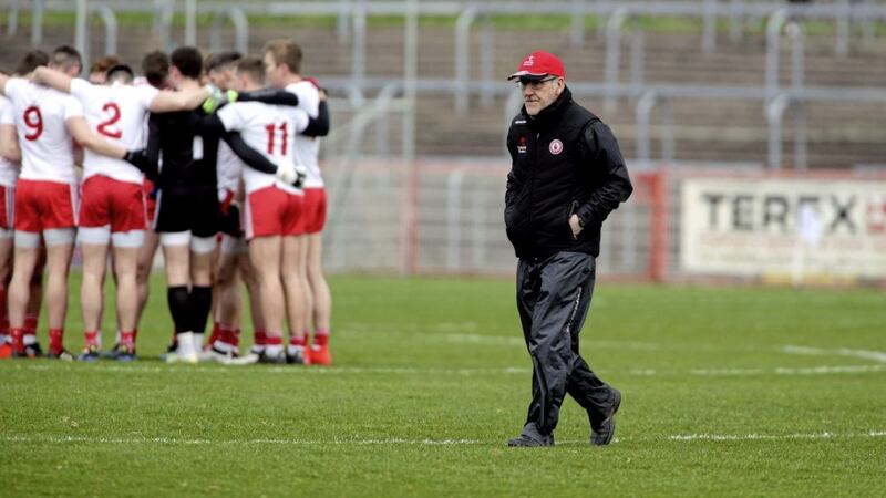 Tyrone manager Mickey Harte. Picture by Seamus Loughran. 