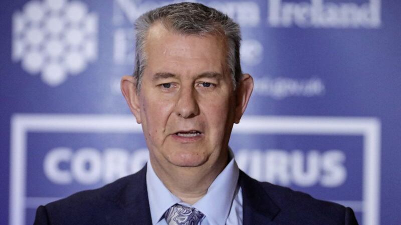 Agriculture minister Edwin Poots is the front-runner to replace Arlene Foster. File picture by Kelvin Boyes, Press Eye 
