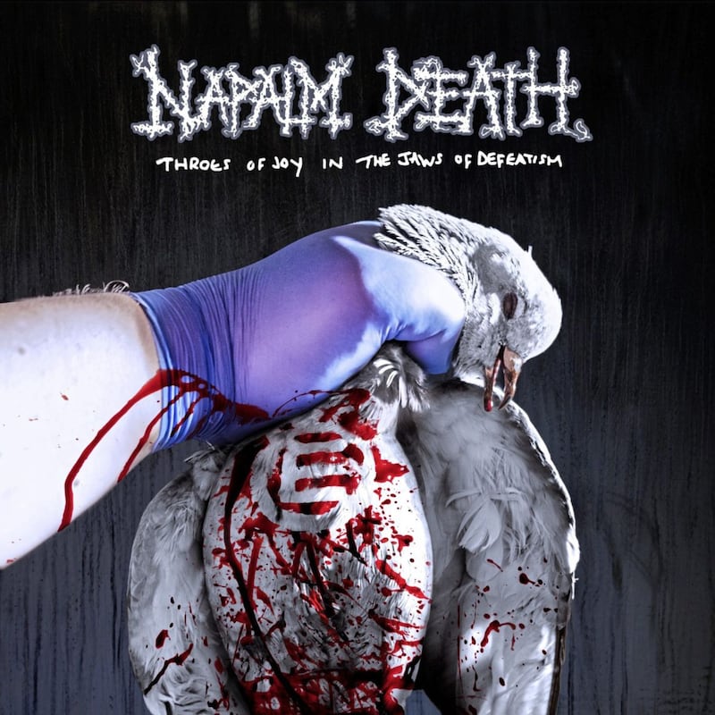 Napalm Death's album Throes of Joy in The Jaws of Defeatism