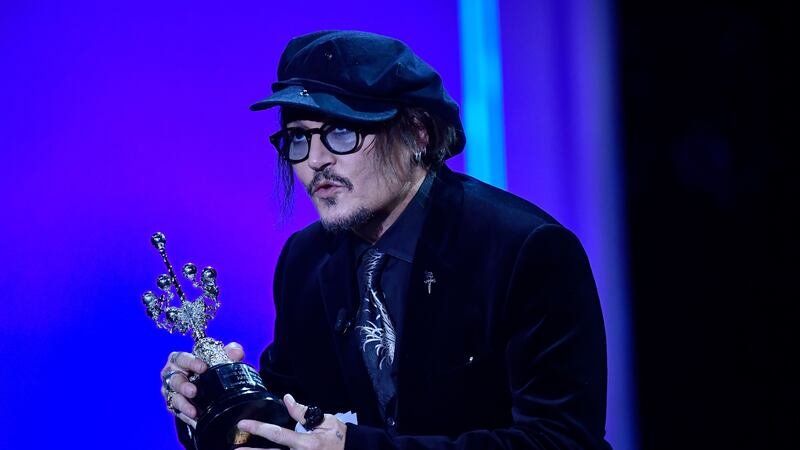 Depp was answering questions from reporters at the San Sebastian International Film Festival.