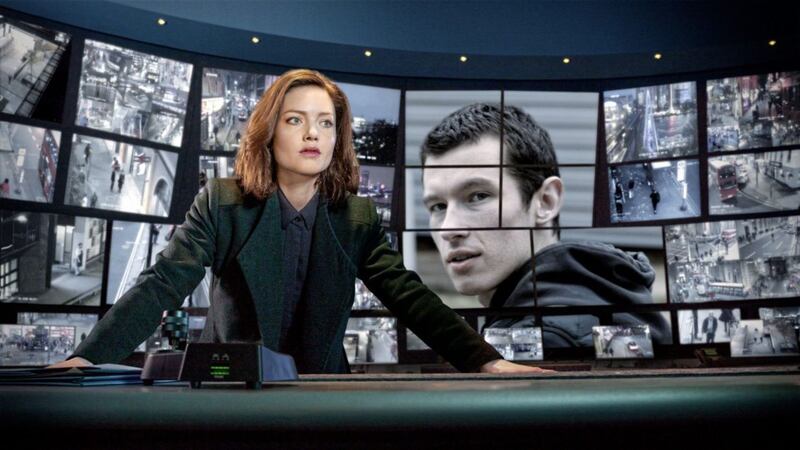 Undated BBC Handout Photo from The Capture. Pictured: Holliday Grainger as DI Rachel Carey and Callum Turner as Shaun Emery. See PA Feature SHOWBIZ TV Quickfire Turner. Picture credit should read: PA Photo/BBC/Heyday Films/Guy Farrow/Matt Burlem. WARNING: This picture must only be used to accompany PA Feature SHOWBIZ TV Quickfire Turner. WARNING: Use of this copyright image is subject to the terms of use of BBC Pictures&#39; BBC Digital Picture Service. In particular, this image may only be published in print for editorial use during the publicity period (the weeks immediately leading up to and including the transmission week of the relevant programme or event and three review weeks following) for the purpose of publicising the programme, person or service pictured and provided the BBC and the copyright holder in the caption are credited. Any use of this image on the internet and other online communication services will require a separate prior agreement with BBC Pictures. For any other purpose whatsoever, including advertising and commercial prior written approval from the copyright holder will be required. 