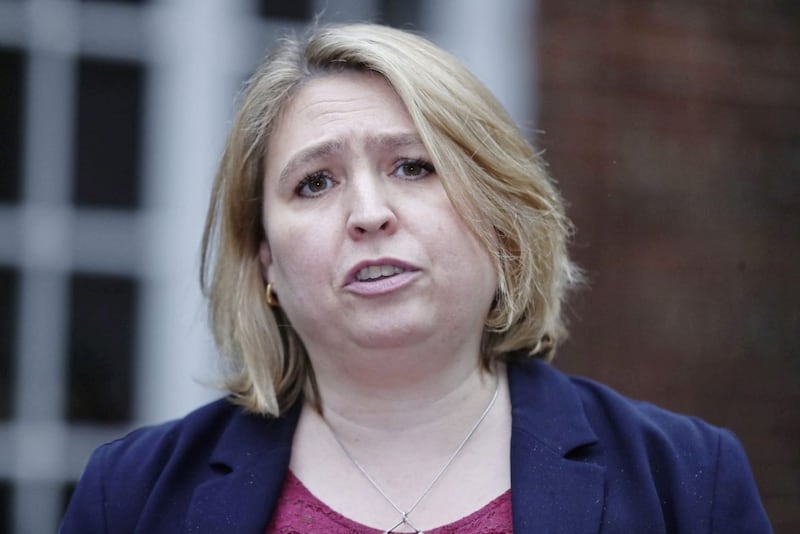 The north&#39;s main parties have told Secretary of State Karen Bradley she must act over compensation for victims of institutional abuse. Picture by Niall Carson, Press Association 