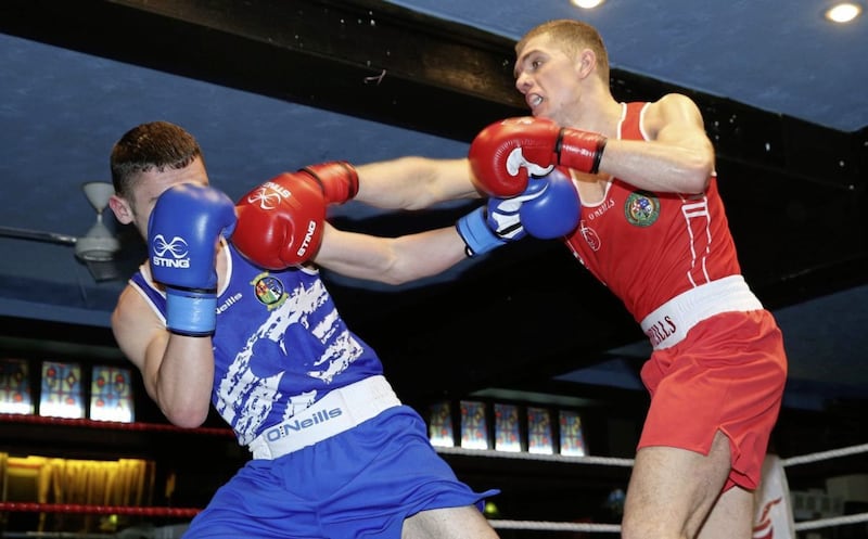 Newry light-heavy Conor Wallace won&#39;t get to box at the Ulster Hall this Friday night, but is still in the shake-up for next April&#39;s Commonwealth Games. Picture by Hugh Russell.. 