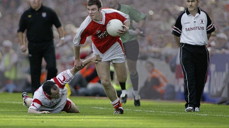 Ronan Clarke was an outstanding full-forward at a time when Armagh weren&#39;t short of them. Picture by Ann McManus 