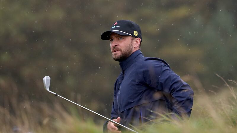 Justin Timberlake and Tiger Woods are behind plans to open a new sports bar in St Andrews (Jane Barlow/PA)