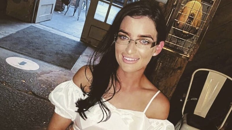 Hollie Thomson was found dead at a house in the Greenan area of west Belfast 