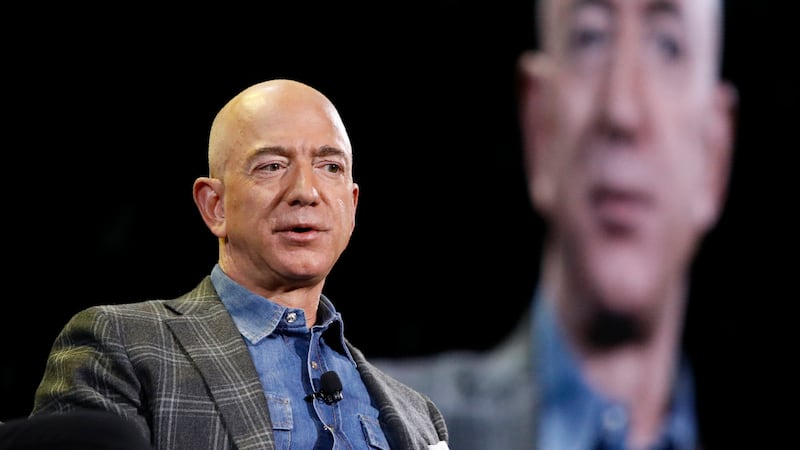 Jeff Bezos has filed a statement with federal regulators indicating his sale of nearly 12 million shares in Amazon worth more than 2 billion US dollars (John Locher/AP)