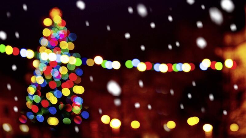 Christmas tree lights are being switched on all over the north this weekend 