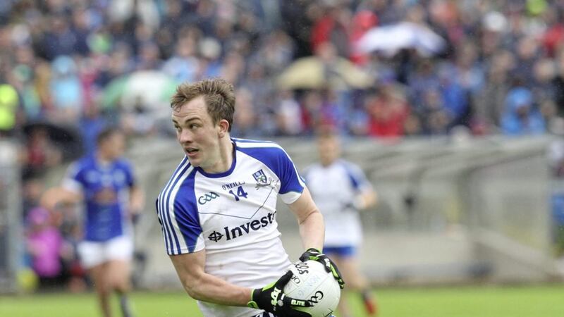 Injured ruled Jack McCarron out of the tail end of Monaghan&#39;s 2020 campaign, but hopes to return in time to see some Championship action this summer. Picture by Philip Walsh 