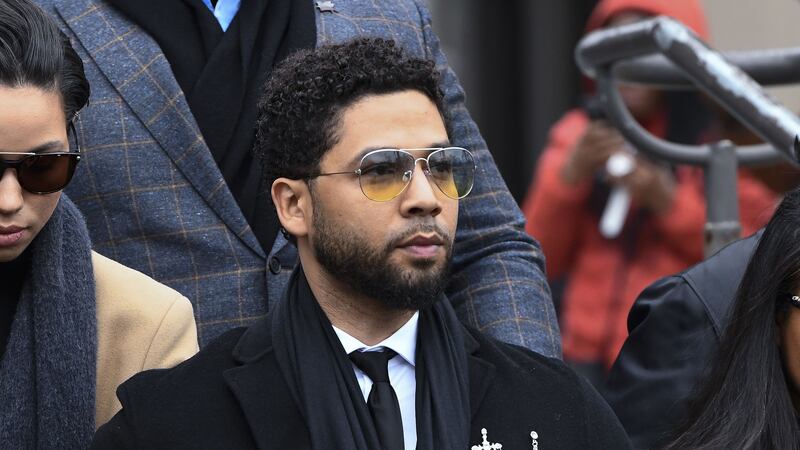 Smollett pleaded not guilty to 16 counts in the same courthouse last year.