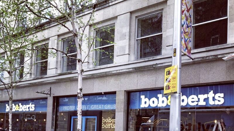 The new Bob &amp; Berts store on Fountain Street im Belfast city centre 