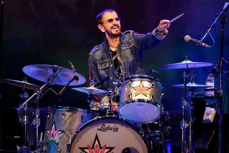 Ringo Starr drumming
