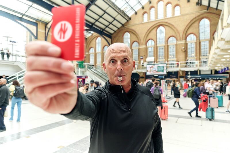 Dean has another new role as the face of the Family & Friends Railcard