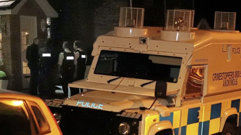 Seven people were arrested on suspicion of a number drug offences after police carried out four searches in the west Belfast area on Thursday night 