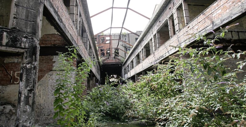 The North Street Arcade remains in a derelict condition after a fire in 2004. Picture by Mal McCann 