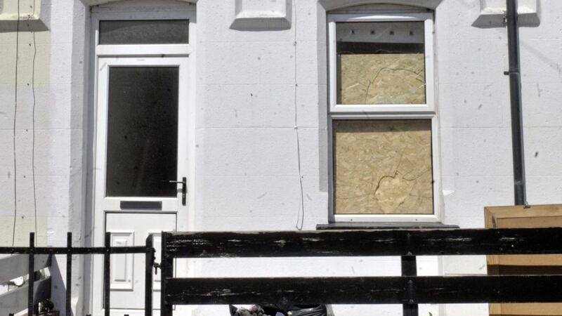 Police have appealed for information about a hate attack on the home of a pregnant Sudanese woman and her family in east Belfast. Picture by Alan Lewis/PhotopressBelfast.co.uk 
