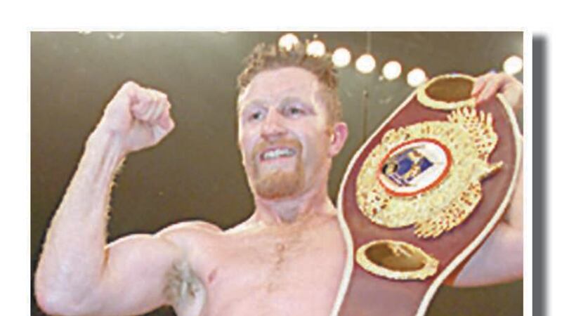 <span style="color: rgb(51, 51, 51); font-family: sans-serif, Arial, Verdana, &quot;Trebuchet MS&quot;;  line-height: 20.8px;">Steve Collins celebrates after he retained his WBO super-middleweight title&nbsp;</span><span style="color: rgb(51, 51, 51); font-family: sans-serif, Arial, Verdana, &quot;Trebuchet MS&quot;; line-height: 20.8px;">against Cornellius Carr a</span><span style="color: rgb(51, 51, 51); font-family: sans-serif, Arial, Verdana, &quot;Trebuchet MS&quot;; line-height: 20.8px;">t the Point in Dublin on November 25 1995</span>