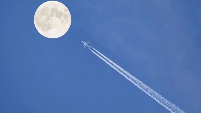 The sounds of airplanes overhead are rare now; those that do appear are solitary 