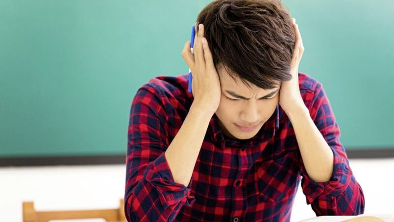 The pressure young people are under at exam time can cause real stress and mental health issues 