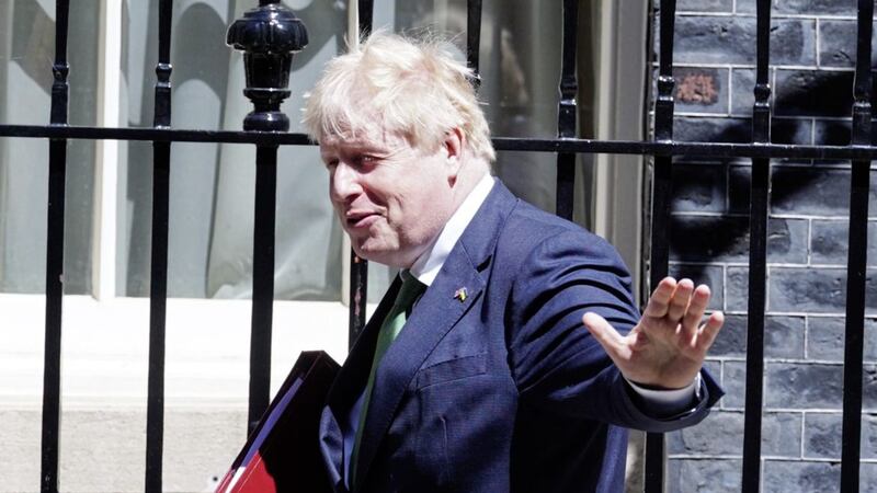Boris Johnson won his confidence vote by a narrow margin this week. Picture by Ian West/PA Wire 