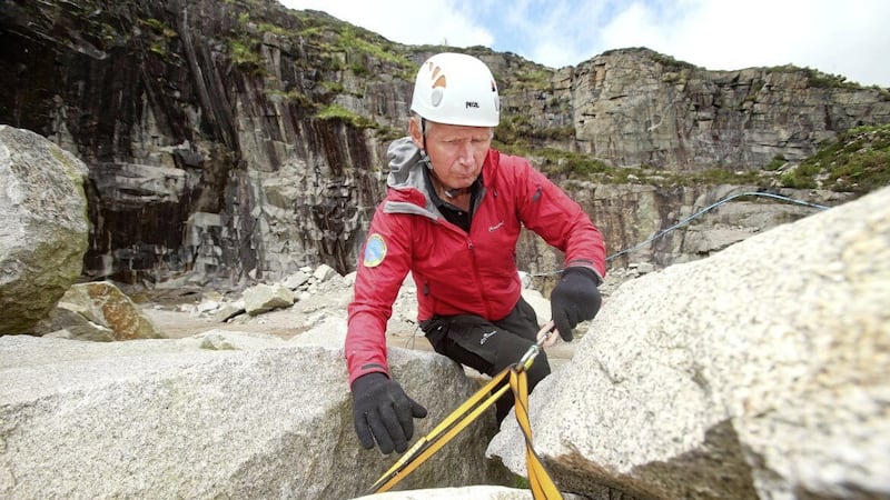 Mourne Rescue Team volunteer Harry Teggarty. Picture by Mal McCann 