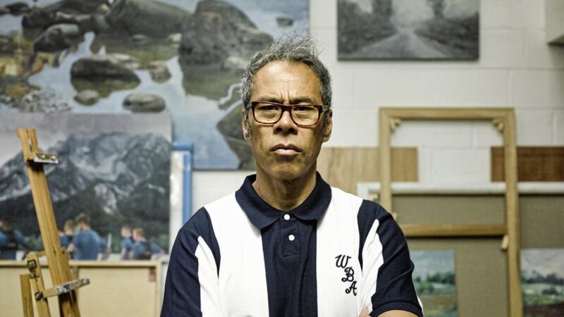 Artist Tai Schierenberg spent a season at West Bromwich Albion. Picture by Channel 4 