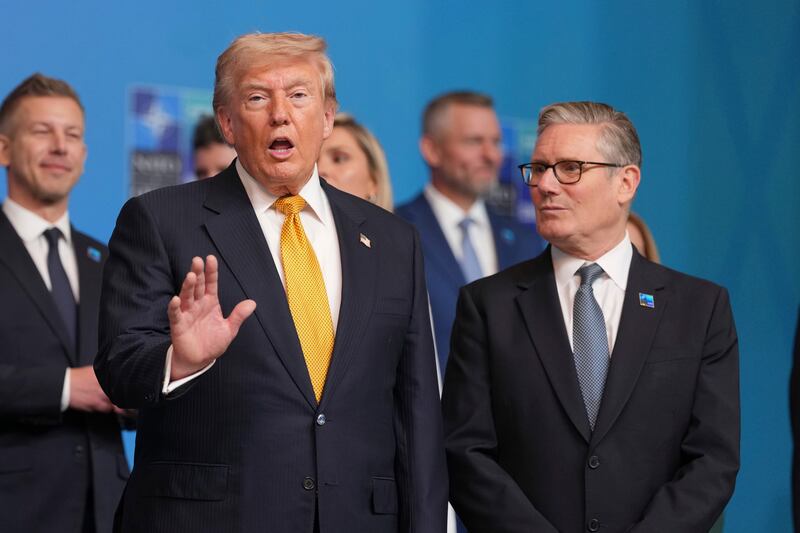 Sir Keir was initially praised for his approach to Mr Trump but their relationship later deteriorated over the Iran war