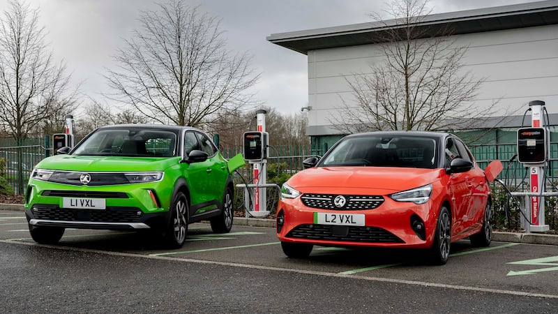 Car manufacturers will have to meet strict EV targets from 2024. (Vauxhall)