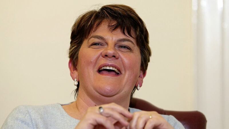 Arlene Foster during her October 2016 interview with John Manley. Picture by Mal McCann 