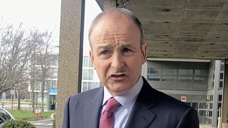 Miche&aacute;l Martin has said Fianna F&aacute;il will not enter into government with Sinn F&eacute;in. Picture by Aine McMahon/PA Wire