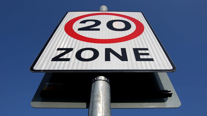 The 20mph speed limit change took effect on Sunday (PA)