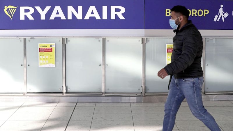 Lawyers for Ryanair are challenging the Irish government&#39;s guidelines on coronavirus quarantine for travellers. Picture by Brian Lawless/PA Wire 