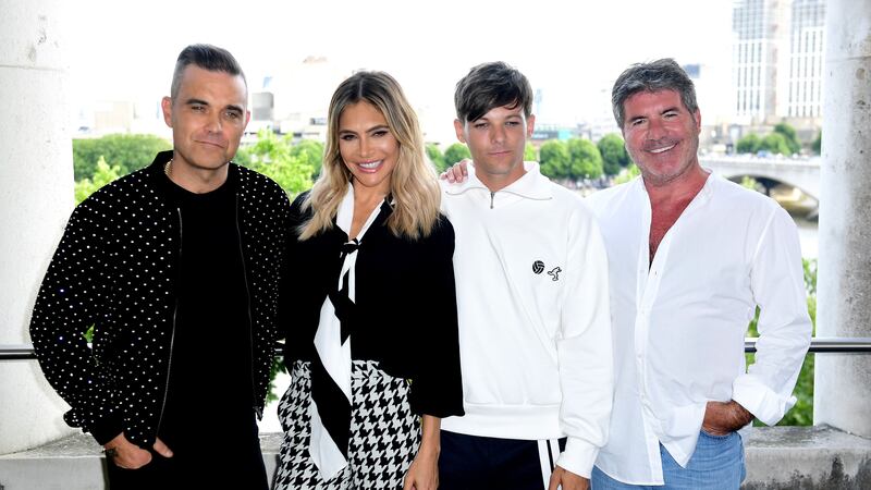 The programme will return on Saturday night with Robbie and Ayda Williams and Louis Tomlinson on the panel.