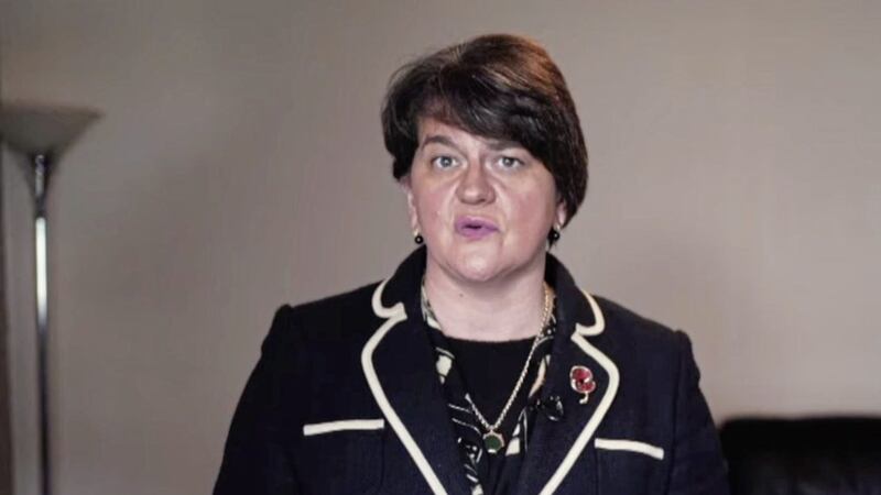 Arlene Foster said Northern Ireland is moving in the &#39;right direction&#39; 