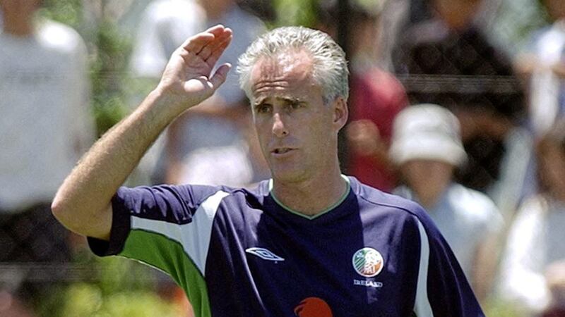 Republic of Ireland manager Mick McCarthy had the backing of FAI President Pat Quigley despite the 1997 defeat in FYR Macedonia. 