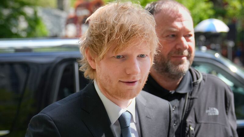 Sheeran is accused of infringing the copyrights of the 1973 soul classic Marvin Gaye created with fellow songwriter Ed Townsend.