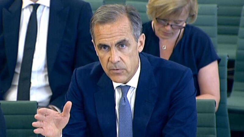 Mark Carney answers questions in front of the Commons Treasury Select Committee 
