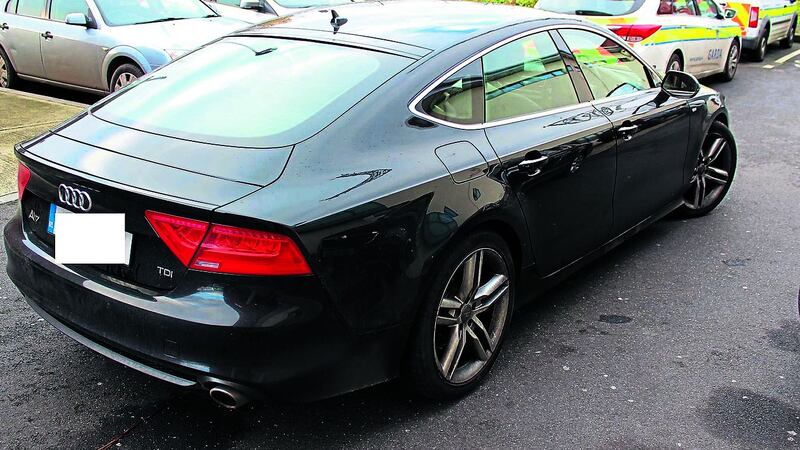 Gardi seized this top-of-the range Audi A7 TDi thought be worth up to &euro;40,000 &nbsp;