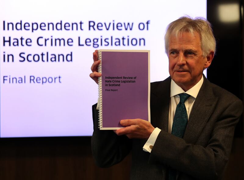The legislation was introduced follwoing a eviw of existing hate crime laws in Scotland which was carried out by Lord Bracadale.