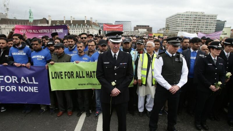 Organisers said the vigil sought to show that “we will not be divided”.